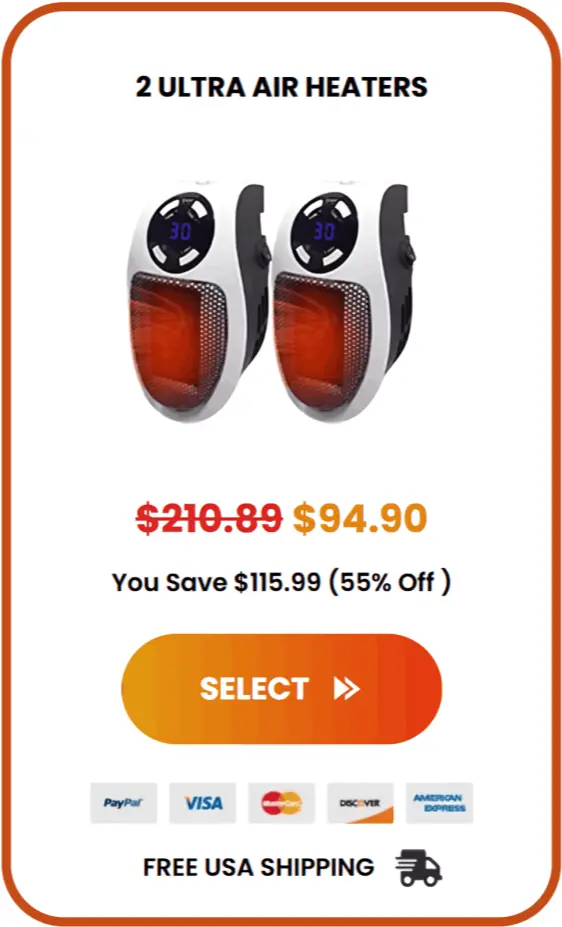 Ultra Air Heater package price 